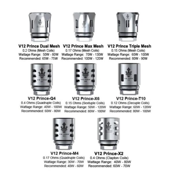 SMOK TFV12 PRINCE COIL 3CT/PACK