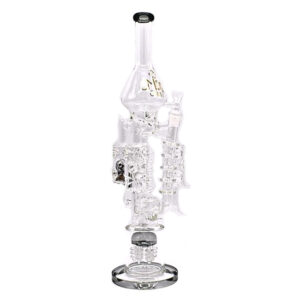 SMOQ 18" GLASS WATER PIPE