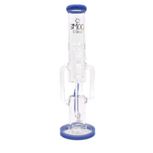 SMOQ 14" GLASS WATER PIPE