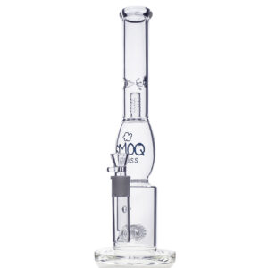 SMOQ GLASS 15 INCH BOROSILICATE WATER PIPE WITH MATRIX PERC