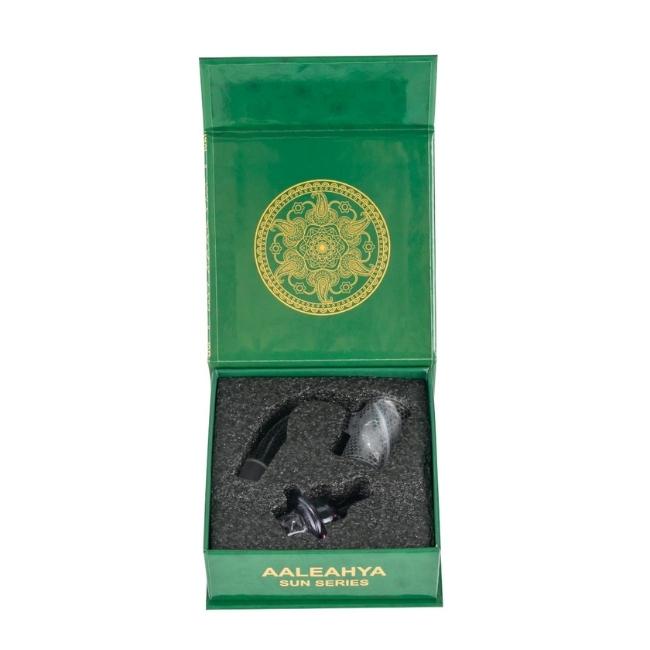 SMOQ GLASS SUN SERIES 14MM 90 DEGREE FULLY WELD AALEAHYA QUARTZ BANGER - Image 3