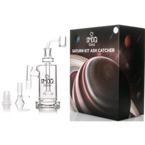 SMOQ SATURN ASH CATCHER 14MM 90 DEGREE KIT