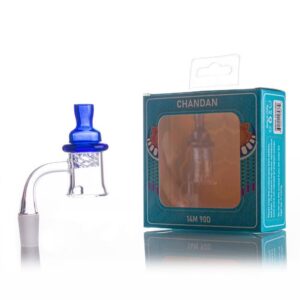 SMOQ GLASS MOON SERIES 14MM 90 DEGREE CHANDAN BANGER