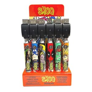 SMOQ TWIST 900mAh BATTERY DISPLAY 30CT/BOX