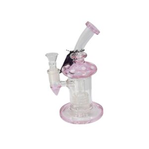 PHOENIX GLASS 9" MATRIX PERC DESIGN WATER PIPE