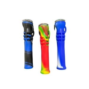 4" SILICON GLASS CHILLUM