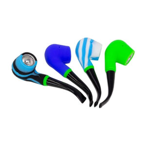 SILICONE SHERLOCK PIPE JAR 24CT DISPLAY