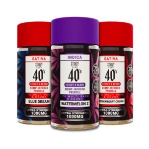 STIIIZY X BLEND 3.5G PER JAR MULTIPACK (1000mg) PRE-ROLLS 10CT/BOX