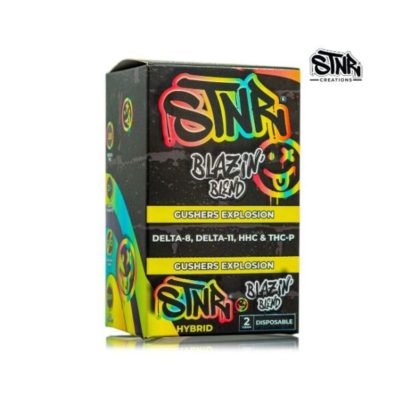 STNR BLAZIN BLEND (D8 + D11 + HHC + THC-P) 2GM DISPO 6CT/ BOX