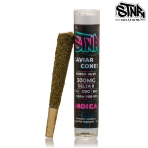 STNR CAVIAR CONES D8 PREROLLS 25CT/JAR