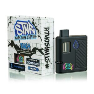 STNR MARY JANE EDITION (THCA+ LIVE RESIN + DELTA 9+ THCP)3GM DISPOSABLE 6CT/BOX