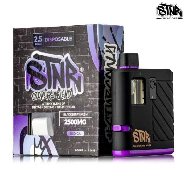 STNR XL2 D8, D10, THC-P, THC-JD (2.5GM) DISPOSABLE 6CT/BOX