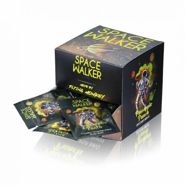 SPACE WALKER BY FLYING MONKEY DELTA 8 GUMMIES DISPLAY 20CT / BOX