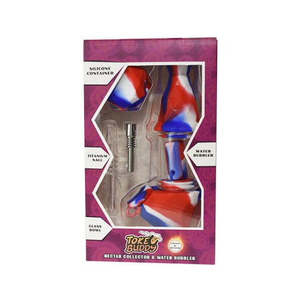TOKE BUDDY SILICONE NECTAR COLLECTOR SET