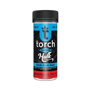 TORCH HULK D9 + THCP LIVE RESIN 15,000MG GUMMIES 20CT JAR