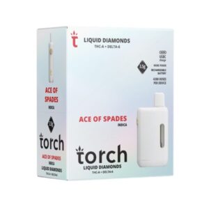 TORCH LUX 3.5GM THC-A + DELTA 6 LIQUID DIAMONDS DISPO 5CT/ BOX