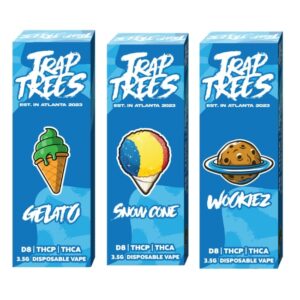TRAP TREES BY LIL BABY (D8+ THCP+ THCA) 3.5GM DISPOSABLE 5CT/BOX
