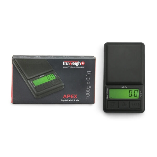 TRUWEIGH APEX DIGITAL MINI SCALE (BLACK)