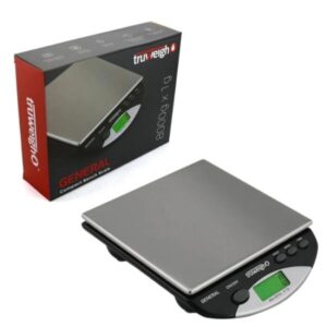 TRUWEIGH GENERAL COMPACT BENCH SCALE (8000G X 1G) (BLACK)