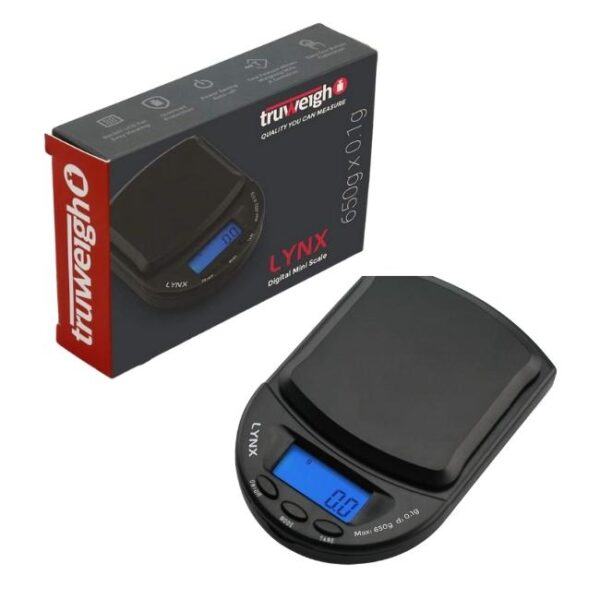 TRUWEIGH LYNX DIGITAL SCALE (650G X 0.1G)