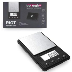 TRUWEIGH RIOT DIGITAL MINI SCALE (100G X 0.01G)