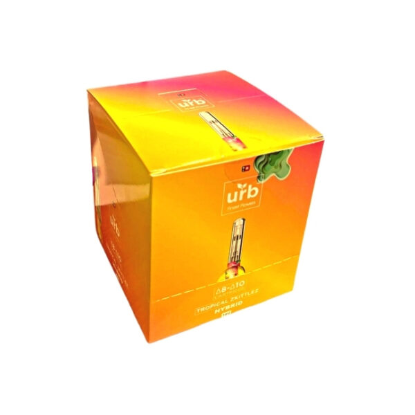 URB DELTA 8 -10 THC CARTRIDGES 1000MG 6CT/ BOX