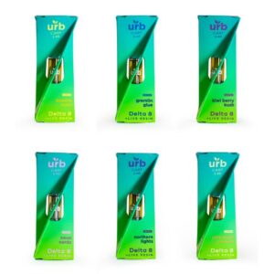 URB DELTA 8 + LIVE RESIN 2.2GM CART 6CT/ BOX