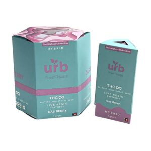 URB THC INFINITY LIVE RESIN (1GM) CARTRIDGE 6CT/ BOX