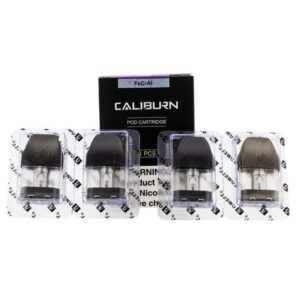 UWELL CALIBURN 2 ML REPLACEMENT POD CARTRIDGE 1.4OHM 4CT/PACK