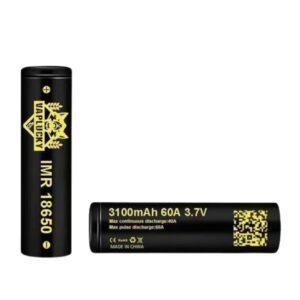 VAPLUCKY 3.7V IMR18650 3100mAH BATTERY 2CT/BOX