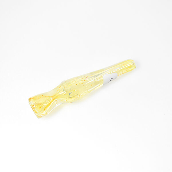 GLASS 3"INCH DICORE FRYUT DOUBLIC LYME DESIGN CHILLUM "VCH55"