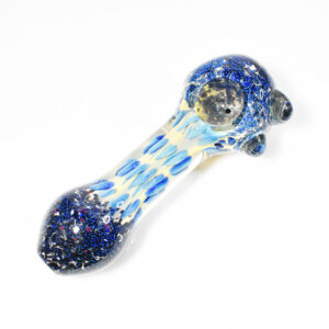4 INCH GLASS BOLIX SHYIME DESIGN HANDPIPE ASSORTED COLORS "VHP16"