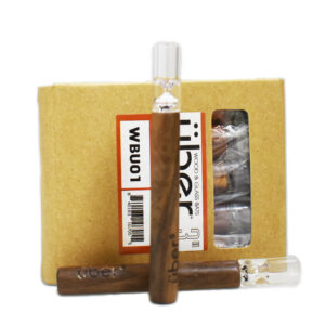 UBER WOODEN BATS WITH GLASS BOWLS 8CT / BOX