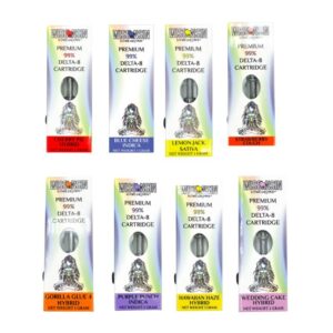 WISCONSIN HOMEGROWN DELTA 8 CARTRIDGE (1GM) 6CT/BOX