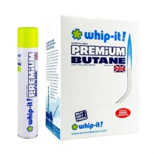 WHIP-IT PREMIUM BUTANE 420ML X 12CT / BOX (BUY 1 GET 1 FREE)