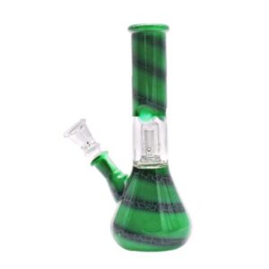 8" MIX COLOR SINGLE DOME ASSORTED DESIGN AND COLOR BEAKER STYLE WATE PIPE