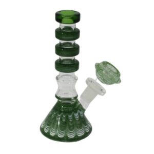 7" 5 RIM FANCY BEAKER WATER PIPE