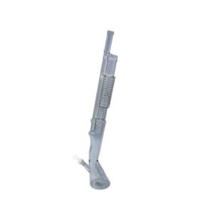 27" ELETROPLATE SHOTGUN GLASS WATER PIPE