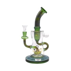 SMOQ GLASS 12" RECYCLER WATER PIPE