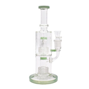 12" STRAIGHT TUBE GLASS WATER PIPE