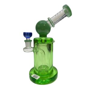10" GLASS GYLCERIN BEND NECK WITH BALL DESIGN PREMIUM QUALITY WATER PIPE