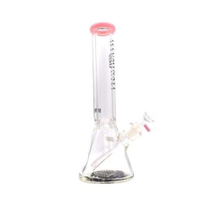 ILLUMINATI GLASS 16" 9MM TUBE BEAKER WATER PIPE