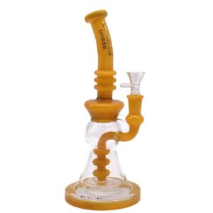 SMOQ 12" GLASS WATER PIPE