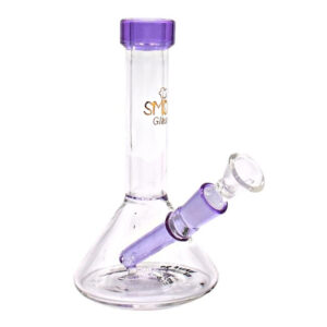 SMOQ 6" GLASS WATER PIPE