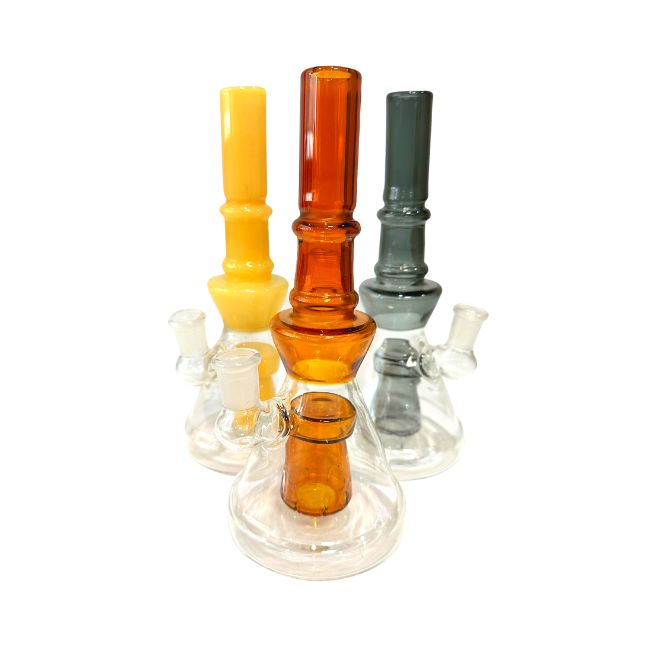 8" BEAKER GLASS WATER PIPE - Image 2