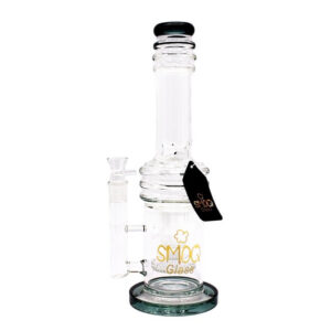 SMOQ GLASS 14" HEAVY DUTY WITH ASH CATCHER DESIGN WATER PIPE