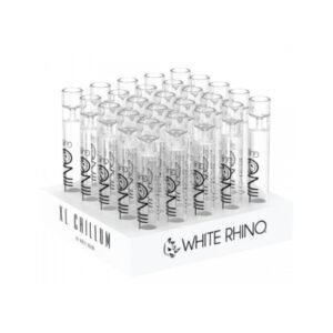 WHITE RHINO XL CHILLUM 25CT/ BOX