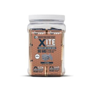 XITE DELTA 9 CHOCOLATE / TAFFY 30MG 70CT/JAR