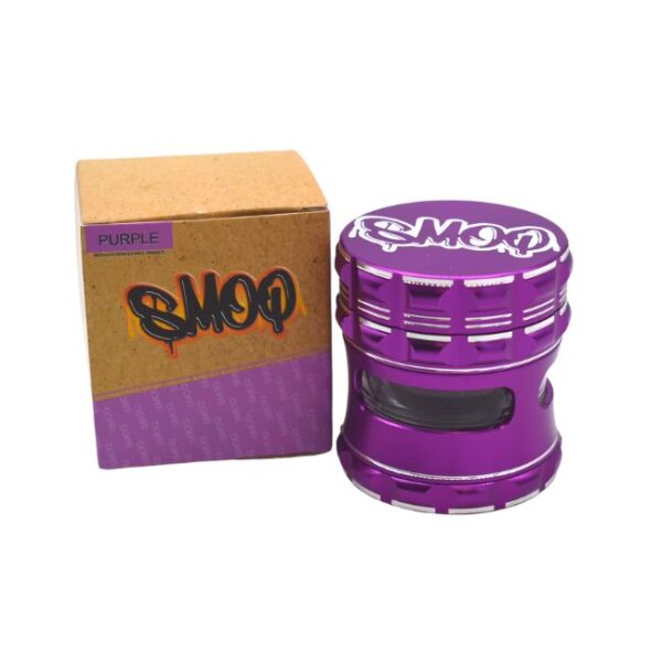 SMOQ 4 PARTS ALLUMINIUM ALLOY 63MM GRINDER