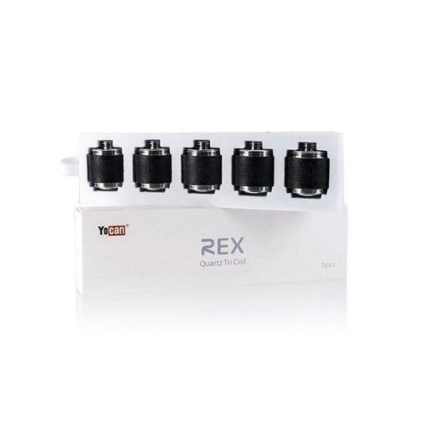 YOCAN REX QUARTZ TRI COIL 5PCS/PACK